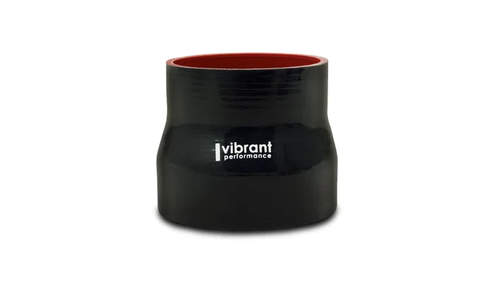 2776 – VIBRANT Intercooler Hose Coupling, 3-1/2 Inch Inside Diameter To 4 Inch Inside Diameter Straight Transition 3 ...